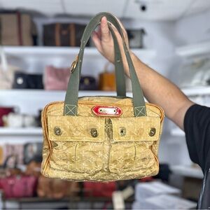 LV Murakami Camouflage Denim Bag